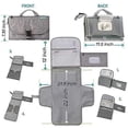thumbnail image 5 of Portable Changing Pad, Portable Changing Pad for Newborn Girls and Boys - Baby with Smart Wet Wipe Bag, 5 of 5