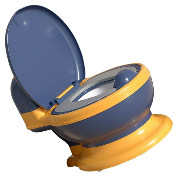 Toddler Pink and Purple Baby Small Toilet with Cushion Elder