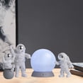 thumbnail image 4 of GROWTH TANK 4 Pcs Mignonne Statue d'Astronaute Ornement en PVC Figurine Cheminée Blanche, 4 of 9