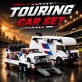 Champion Touring Cars Sets MOC Building Blocks Model Trailer Vehicle ...