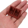 thumbnail image 3 of WHAMVOX 20pcs Corner Bracket Plastic Furniture Corner Brace 4-Hole Holder Shelf Support Corner Brace Wooden Furniture Cabinet Chair Brace for Tables Dresser, 3 of 8