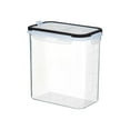 thumbnail image 2 of Uscallm Airtight Food Storage Containers Clear Plastic Kitchen Pantry Organization Canisters For Dry Food Pasta Cereal Flour Sugar Sealed Lids Dishwasher Safe, 2 of 6