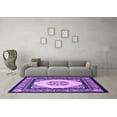 thumbnail image 3 of Ahgly Company Indoor Rectangle Persian Purple Traditional Area Rugs, 6' x 9', 3 of 4