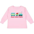 thumbnail image 3 of Inktastic Love Train Boys or Girls Long Sleeve Toddler T-Shirt, 3 of 5