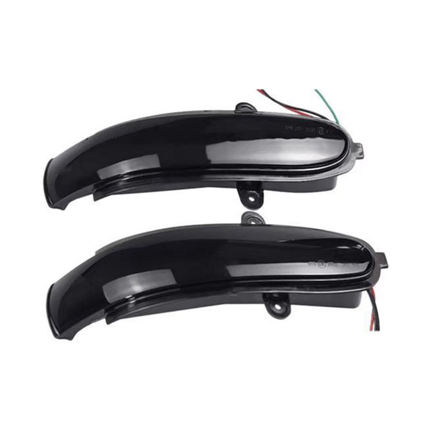 Sidaley 1 par de intermitentes con indicador dinámico, piezas de repuesto para automóviles, accesorios para exteriores, luz de espejo lateral Automoción decorativa y accesorios luz azul amarilla