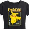 thumbnail image 3 of Pokémon - Retro Pikachu  - Women's Short Sleeve Graphic T-Shirt, 3 of 5