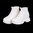 thumbnail image 2 of 10 Pairs White Doll Sneakers Shoes Dolls Accessories Gift, 2 of 6