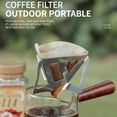 thumbnail image 4 of Portafiltros de café de acero inoxidable Hugtrwg Para acampar al aire libre, 4 of 9