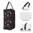 thumbnail image 5 of Uemuo Rainbow Jellyfishes Pattern Portable Toiletry Bags with Handle, Waterproof travel Make up Bags for Women, Large Capacity Travel Cosmetic Bags, 5 of 9