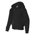 thumbnail image 2 of Fleece NuBlend Youth Full-Zip Hooded Sweatshirt, 2 of 5