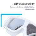 thumbnail image 6 of GJX Swimming Goggles,Anti-Fog Technology Goggles Swimming Adult,Wide HD Lens Swim Goggles,While, 6 of 6