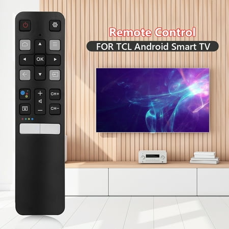 RC802V Voice Remote Compatible with TCL Android TV 40S330 32S330 65Q637 55Q637 55S430 43S430 65Q637 55Q637 43S434 50S434 55S434 65S434 75S434 32P30S 49P30FS 40S334 32S334 70S430 32A325 32A323