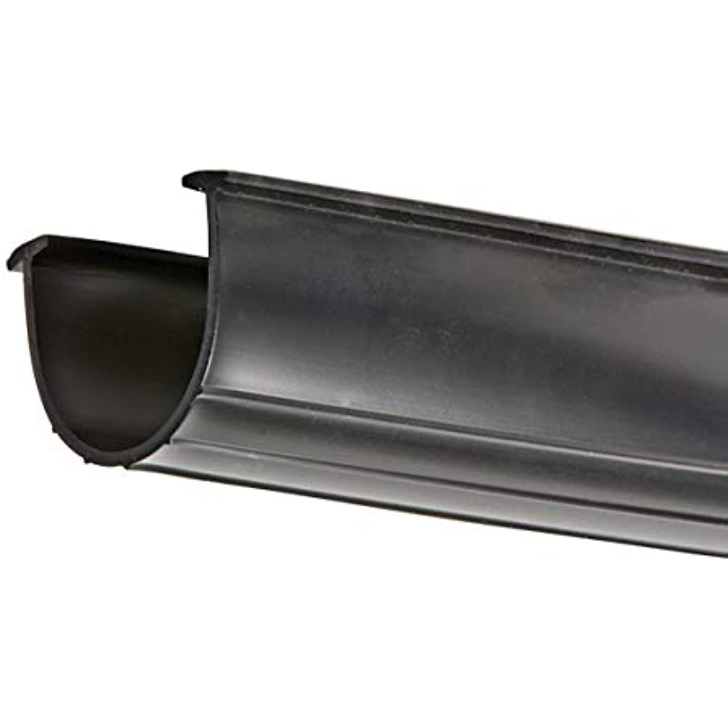 Frost King RV18 Vinyl 2-Car Garage Door Bottom Weather-Seal Replacement, Black