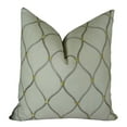 thumbnail image 5 of Thomas Collection White Gray Silver Diamond Embroidered Luxury Pillow - 11171, 5 of 5