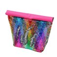 thumbnail image 2 of Vikakiooze 2022 Outdoor Picnic Sequin Insulation Bag Aluminum Film Insulation Bag Lunch Bag for Back-to School Fall savings, 2 of 7