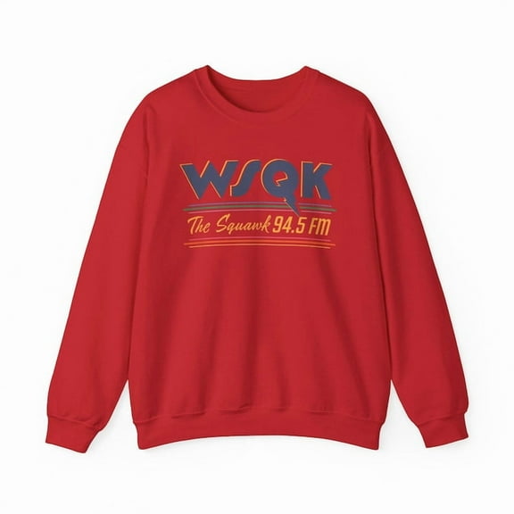 WSQK The Squawk Sweatshirt, TV Show 2025 Sweatshirt - Sizes S-5XL ,Art Print JSC