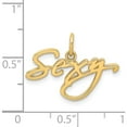 thumbnail image 5 of 14K Yellow Gold Sexy Charm (16 X 22) Made In United States k2609, 5 of 6