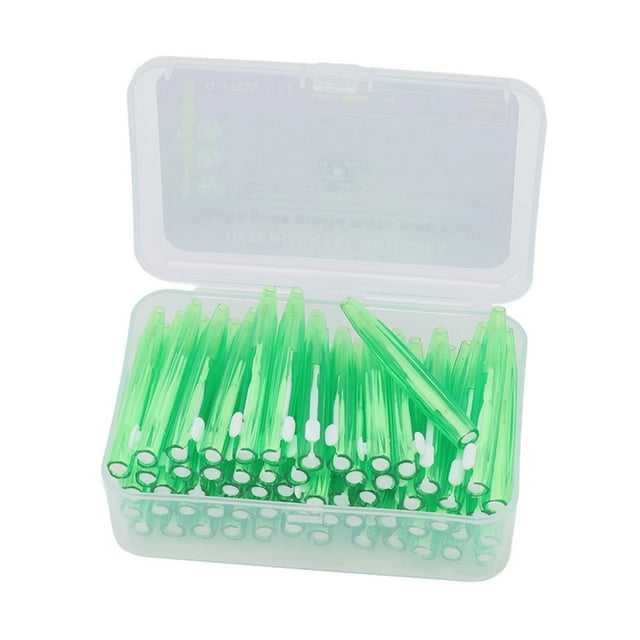 Cepillo interdental Jadeshay 60 piezas para aparatos ortopédicos