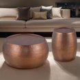 thumbnail image 4 of Furnishing CT-501 Coffee Table and ET-501 End Table Set Copper, 4 of 13