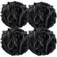 thumbnail image 1 of BTYMS 4 piezas esponja de lufa grande esponja de ducha baño Scrunchie 75 g/pc esponja de ducha esponja corporal puf puf de malla para el cuerpo, 1 of 5