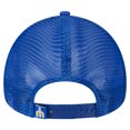 thumbnail image 4 of Men's New Era  Royal Seattle Mariners Distressed 9FORTY A-Frame Adjustable Trucker Hat, 4 of 6