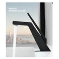 thumbnail image 6 of Basin Faucet Black/Chrome Face Single Handle Deck Mounted Sink Taps, Cold And Hot Mixer For Bathroom Crane Faucets, 6 of 10