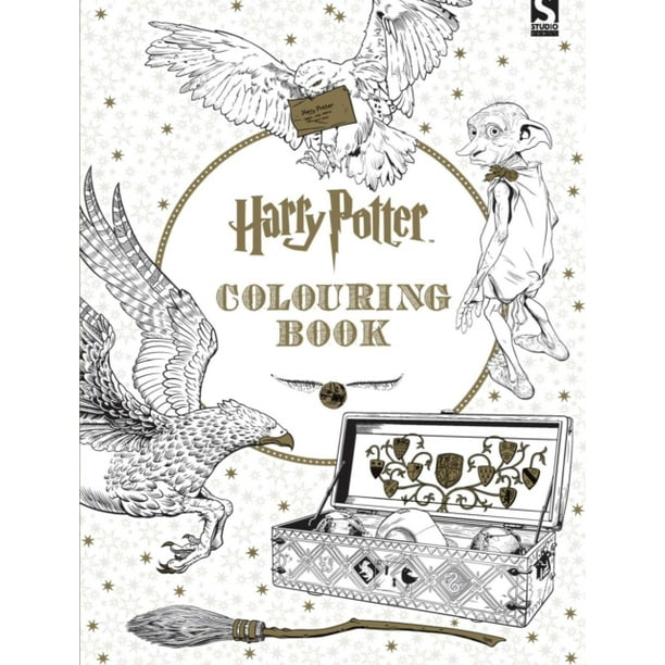 Harry Potter Colouring Book Paperback Walmart Com Walmart Com