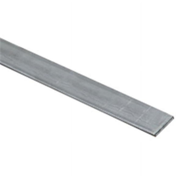 National Hardware Flat Bar Steel Flatbar - Galvanized Finish - 48 in L x 0.75 in W