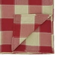 thumbnail image 3 of Fennco Styles Stitched Plaid Tablecloth 70" W X 120" L - Red Woven Table Cover for Home, Dining Table, Banquets, Thanksgiving, Christmas, Holidays and Special Occasion, 3 of 4