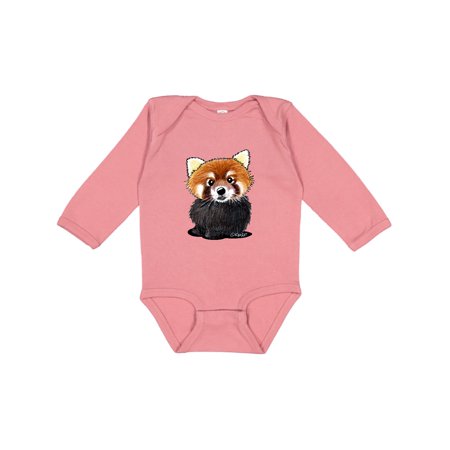 

Inktastic KiniArt Red Panda Gift Baby Boy or Baby Girl Long Sleeve Bodysuit