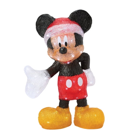 Enesco Disney Mickey Mouse Large Lit Acrylic Figurine 20in H