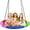 Multicolor, variant on Tree Swing,Saucer Flying Swing 40 Inch for Kids,900D Oxford Waterproof, 900lbs Weight Capacity,with Adjustable Hanging Straps, for Backyard, Playground, and Camping, Gifts for Kids