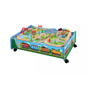Train Set with Table and Play Board (62 pc.)