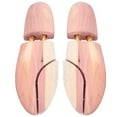 thumbnail image 4 of FYBTO 2Pcs Red Cedar Wood Moistureproof Anti Deformation Anti Wrinkle Adjustable Shoe Tree(45 46)-0905, 4 of 5