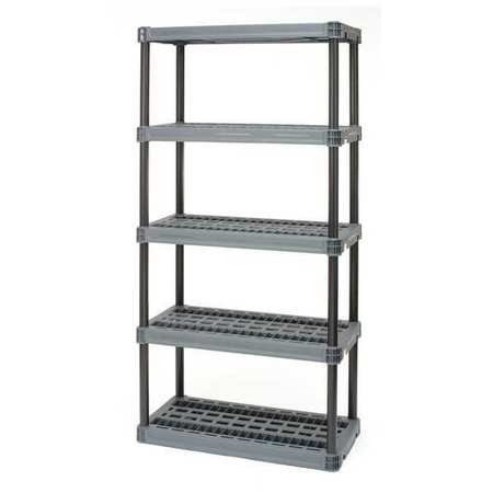 PLANO MOLDING 9624-93 Shelving Unit, 36-7/8inWx24inDx61-1/2inH