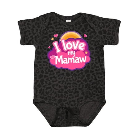 

Inktastic I Love My Mamaw Grandchild Gift Baby Girl Bodysuit