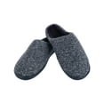 thumbnail image 2 of Isotoner  Heathered Knit Hoodback Slipper (Men), 2 of 4