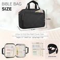 thumbnail image 2 of Soda Candy Bible Cover Case for Women Large Bible Bag Bible Study Supplies Church Camp Essentials Christian Gifts for Women Journaling Kit Quilted Bible Book Sleeve, 2 of 7
