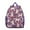 Purple-12, variant on Pet Lover’s Small Backpack with Puppy and Bone Print, Lightweight Travel Bag for Work, School, and Travel