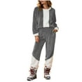thumbnail image 2 of Censtreet Lounge Sets for Women Two Piece Sweaters Pajama Set Fall Fashion 2025 Loungewear Outfits Matching Winter Clothes, 2 of 5