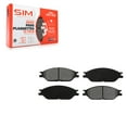 thumbnail image 1 of SIM Front Semi-Metallic Disc Brake Pads SIM-803 for Car 1999-2003 Ford Windstar, 1 of 8