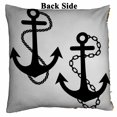 thumbnail image 2 of PKQWTM Anchor Chain Rope Reversible Mermaid Cushion Cover Home Decor Sequin Pillow Case Size 16x16 inches, 2 of 2