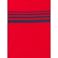 thumbnail image 2 of Wonder Nation Toddler Boys Short Sleeve Chest Stripe T-Shirt, Sizes 18M-5T, 2 of 3