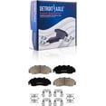 thumbnail image 6 of Detroit Axle - Front Disc Brake Rotors Ceramic Pads + Rear Drums and Shoes Kit Replacement for 1997-2001 Honda CR-V - 10pc Set, 6 of 9