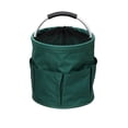 thumbnail image 2 of Lunxisen 2 Pcs Portable Storage Basket Drawstring Folding Organizer Multi Functional Tool Bag for Camping Gardening Home, 2 of 6