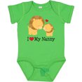 thumbnail image 3 of Inktastic I Love My Nanny Boys or Girls Baby Bodysuit, 3 of 5