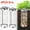 Silver 2Pcs, variant on Underground Worm Composting Bin, Metal Compost Bin for Recycling Kitchen Food Waste, Outdoor Worm Compost Bin with Holes and Lid Use in Outdoor Garden Vegetable Patch Backyard (Silvery 2pcs)