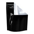thumbnail image 2 of Mylar Bag Tear Notch Clear Black 1 Pound - 100 Count, 2 of 4