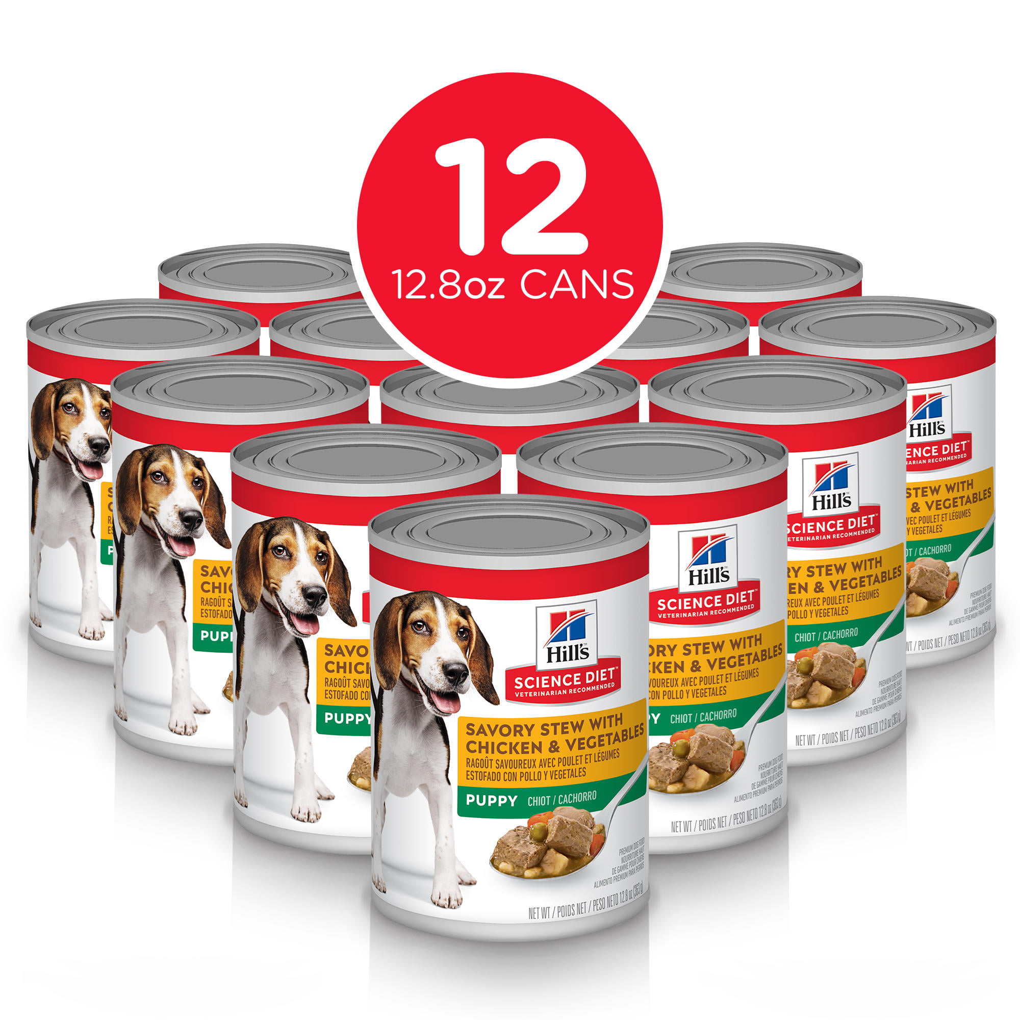 Hill's Science Diet Puppy Canned Dog Food, Savory Stew