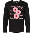 thumbnail image 3 of Inktastic Inspirational Breast Cancer Panel Long Sleeve T-Shirt, 3 of 5